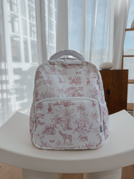 Safari Tales Backpack (Baby Pink)