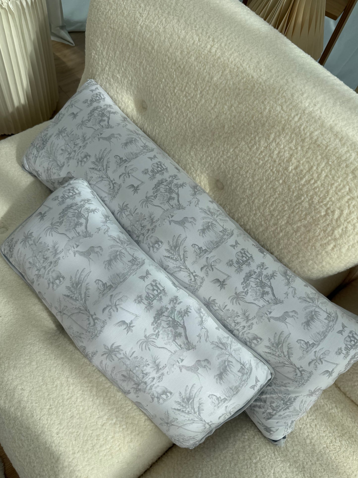 Cuddle Pillow (Safari Tales-Grey)